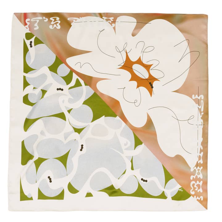 Wrappr - Wholesale Scarf - Women's - Higher | 35" Mulberry Silk Furoshiki Wrap
