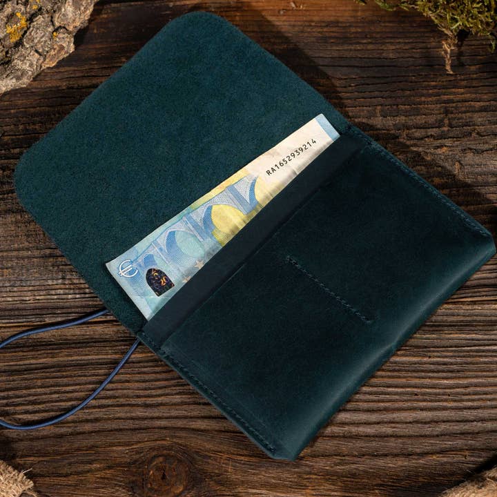 American Leather Goods - Wholesale Passport Case - Unisex - Passport Cover, Genuine Leather Passport Holder With Strap2