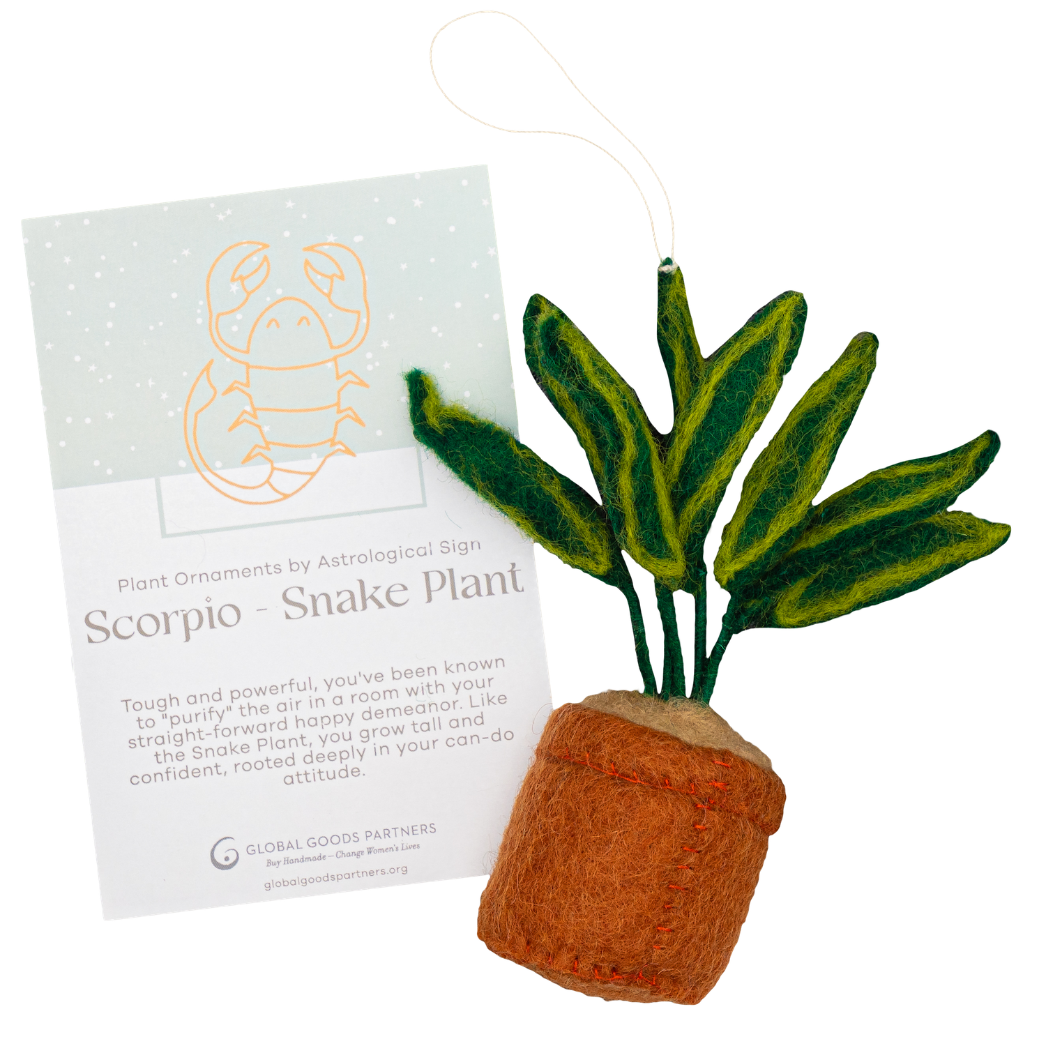 Global Goods Partners - Vente Objets de décoration - Signes astrologiques ornement végétal avec carte1