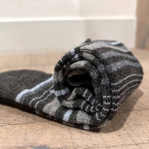 Shupaca Alpaca - Wholesale Socks - Unisex - Alpaca Socks - Stripe - Azul3