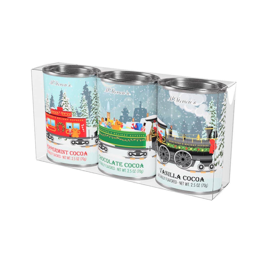 McSteven's - Wholesale Hot Cocoa Mix/Kit - Holiday Express Winter Cocoa Gift Set (2.5oz Tins)11