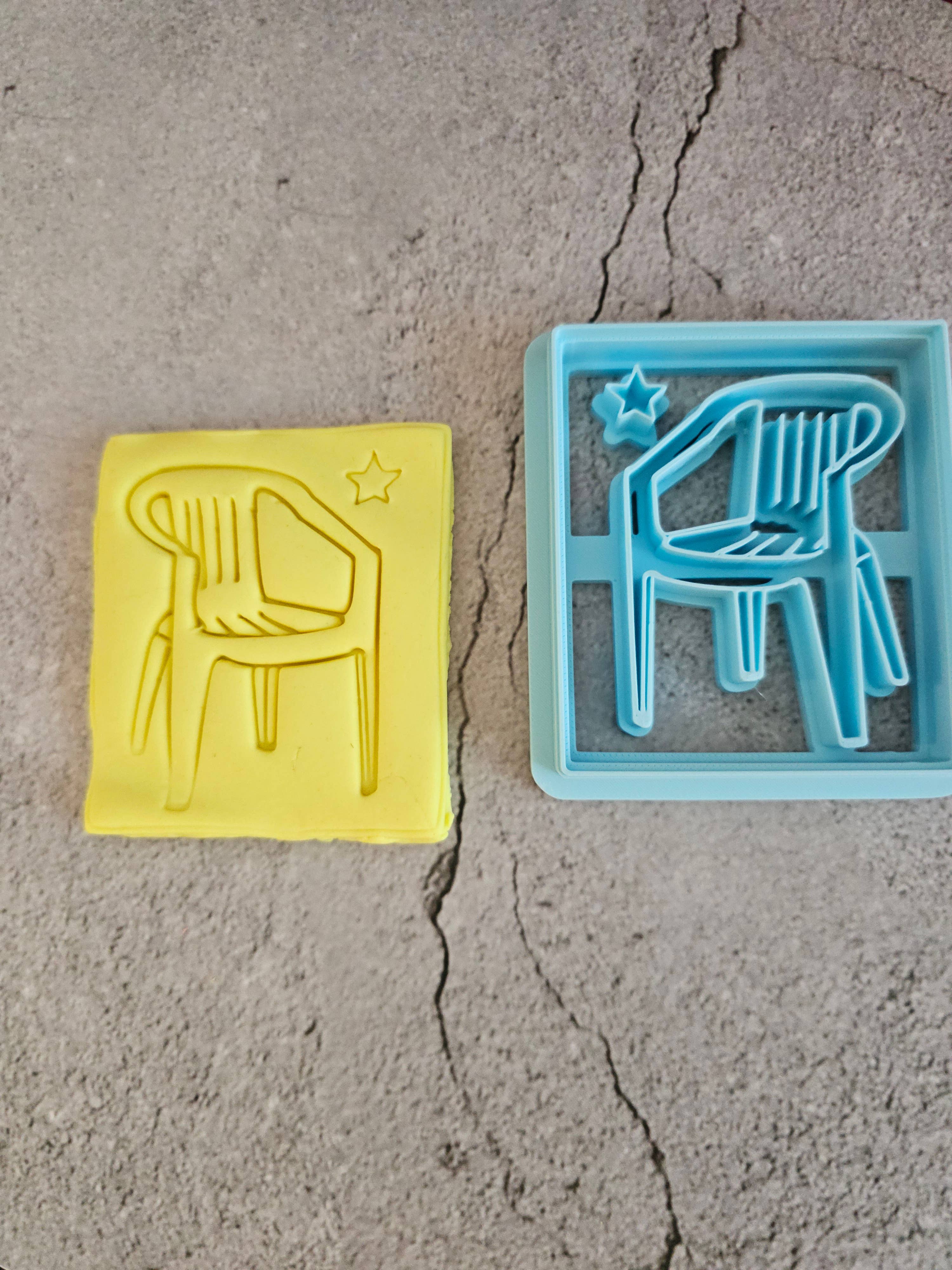 Carambola Desings - Venta al por mayor Cortapastas - Silla Bad Bunny - Serie Puerto Rico6