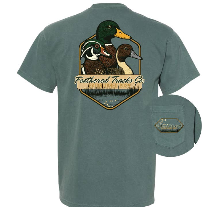 Duck Trio for wholesale by Feathered Tracks Co.