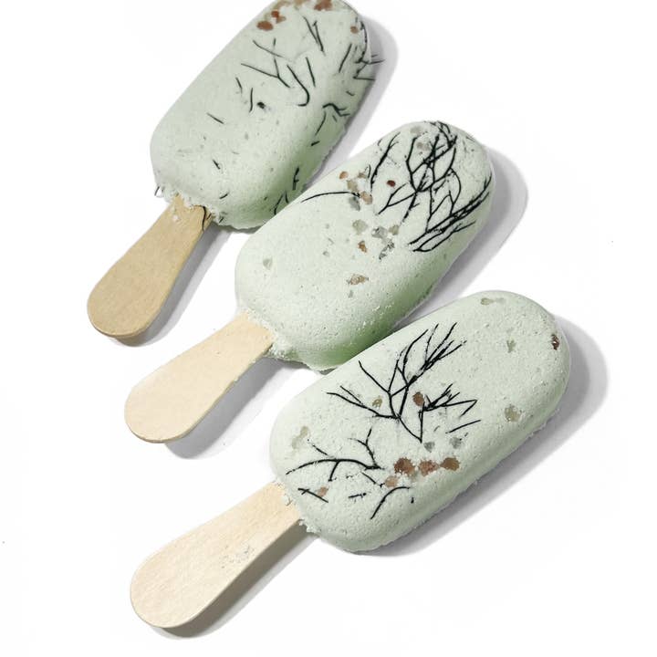 Sow the Magic - Wholesale Bath Bomb/Fizz - Botanical Bath Clay Pops With Dried Fruit and Epsom Salt