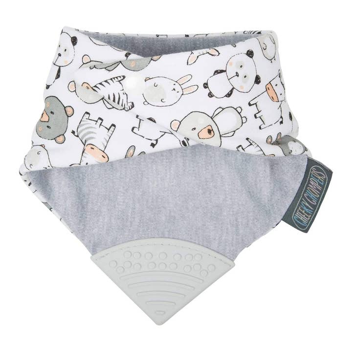 Cheeky Chompers – wholesale Haklapp - Baby – Nackerchew Tandvård Dribbla haklapp - Panda Pals
