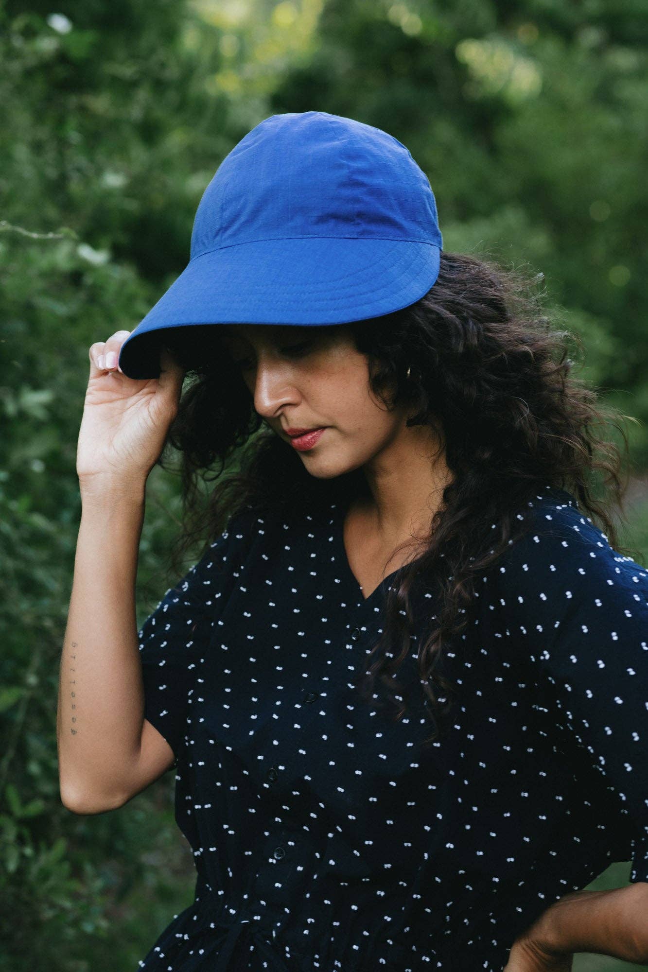 Rosarium – wholesale Bucket hat – Women's – Soleil Hat in Mineral Blue1