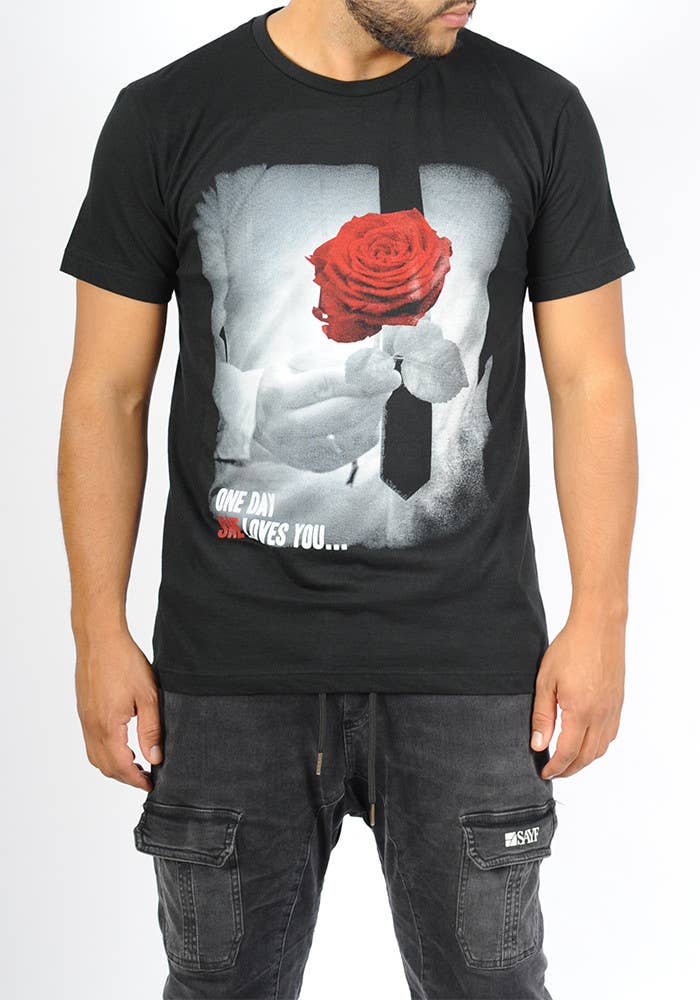SAYF - Wholesale Screen Printed T-Shirt - Men's - Sayf Dounya T-Shirt (Front and Back Design)0