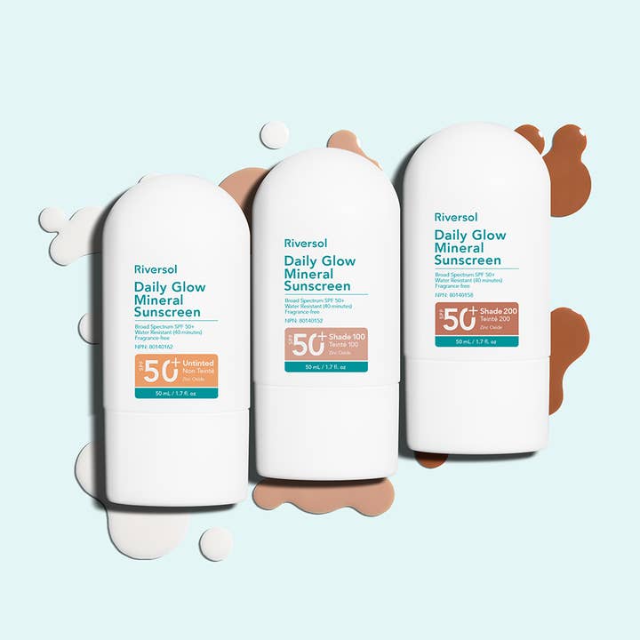 Riversol - Wholesale Sunscreen - Daily Glow Mineral Sunscreen SPF 50+3