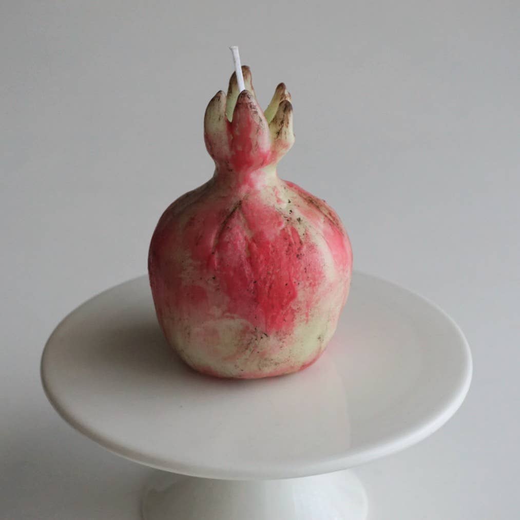 House of Shokunin - Wholesale Novelty Candle - handcrafted Pomegranate candle handmade home decor candle5