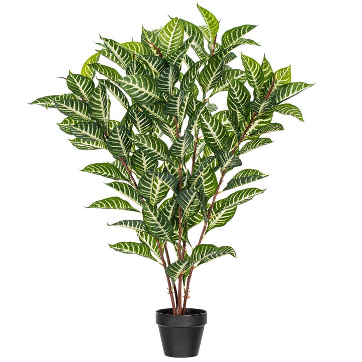 Vickerman 35" Artificial Green Real Touch Zebra Plant. for wholesale on Faire