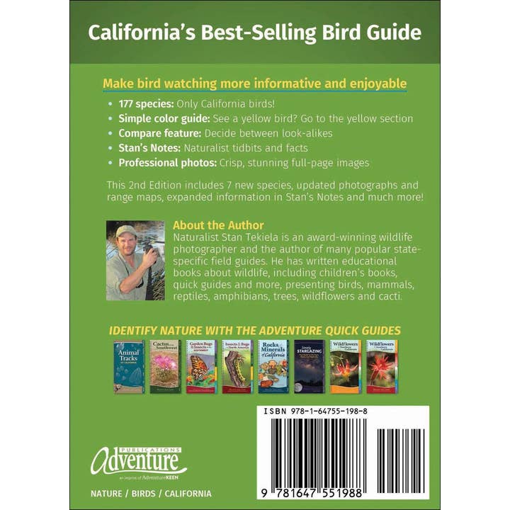 AdventureKEEN - Wholesale Nature & Outdoors - Birds of California Field Guide 2e6