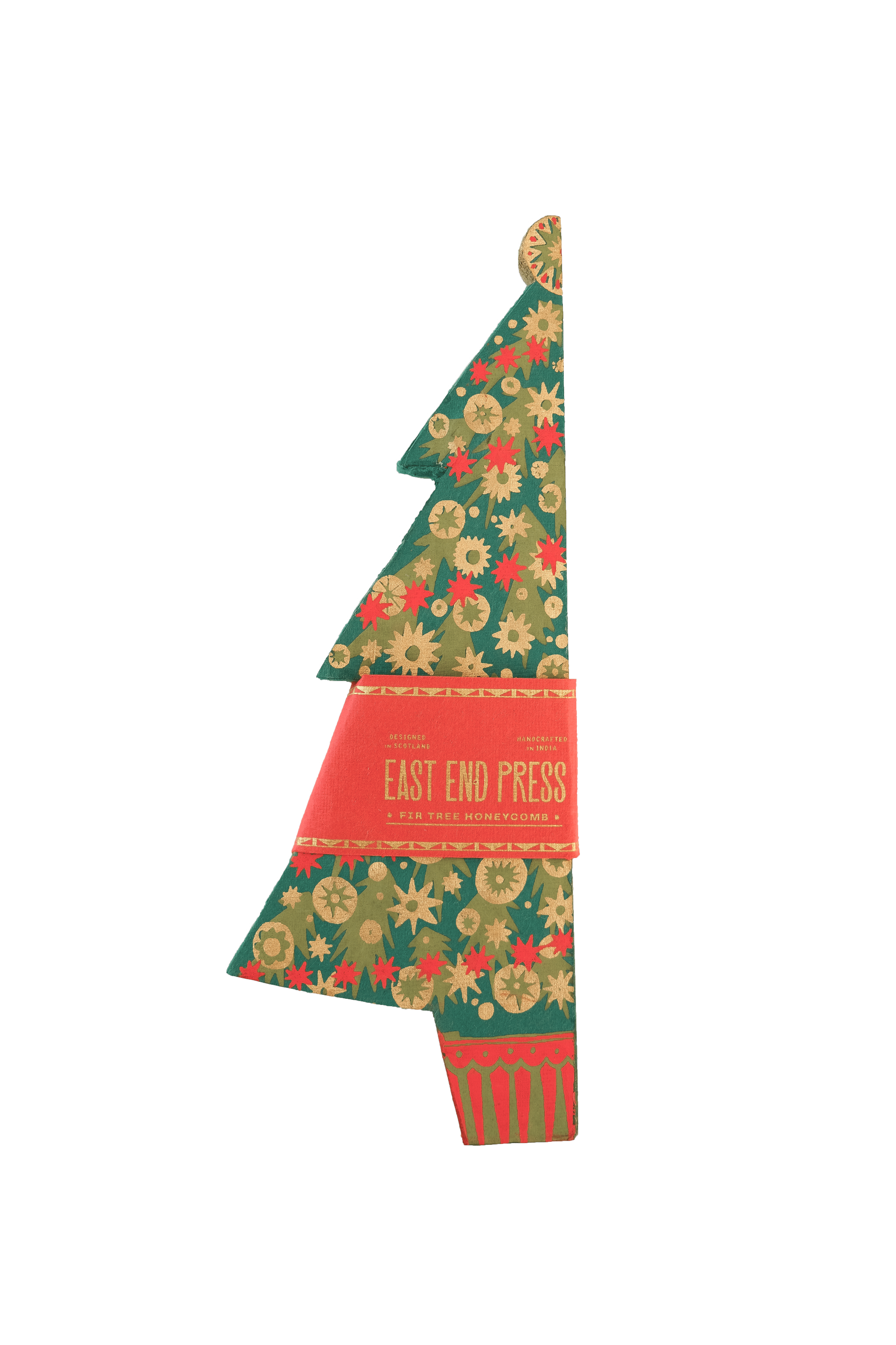 East End Press - Wholesale Christmas Decoration - Fir Tree Honeycomb34