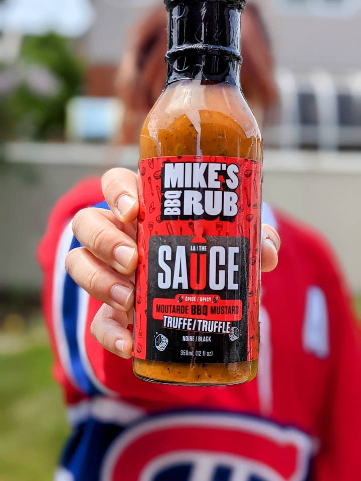 TRUFFLE Mustard Spicy BBQ Sauce for wholesale by Mike's BBQ Rub