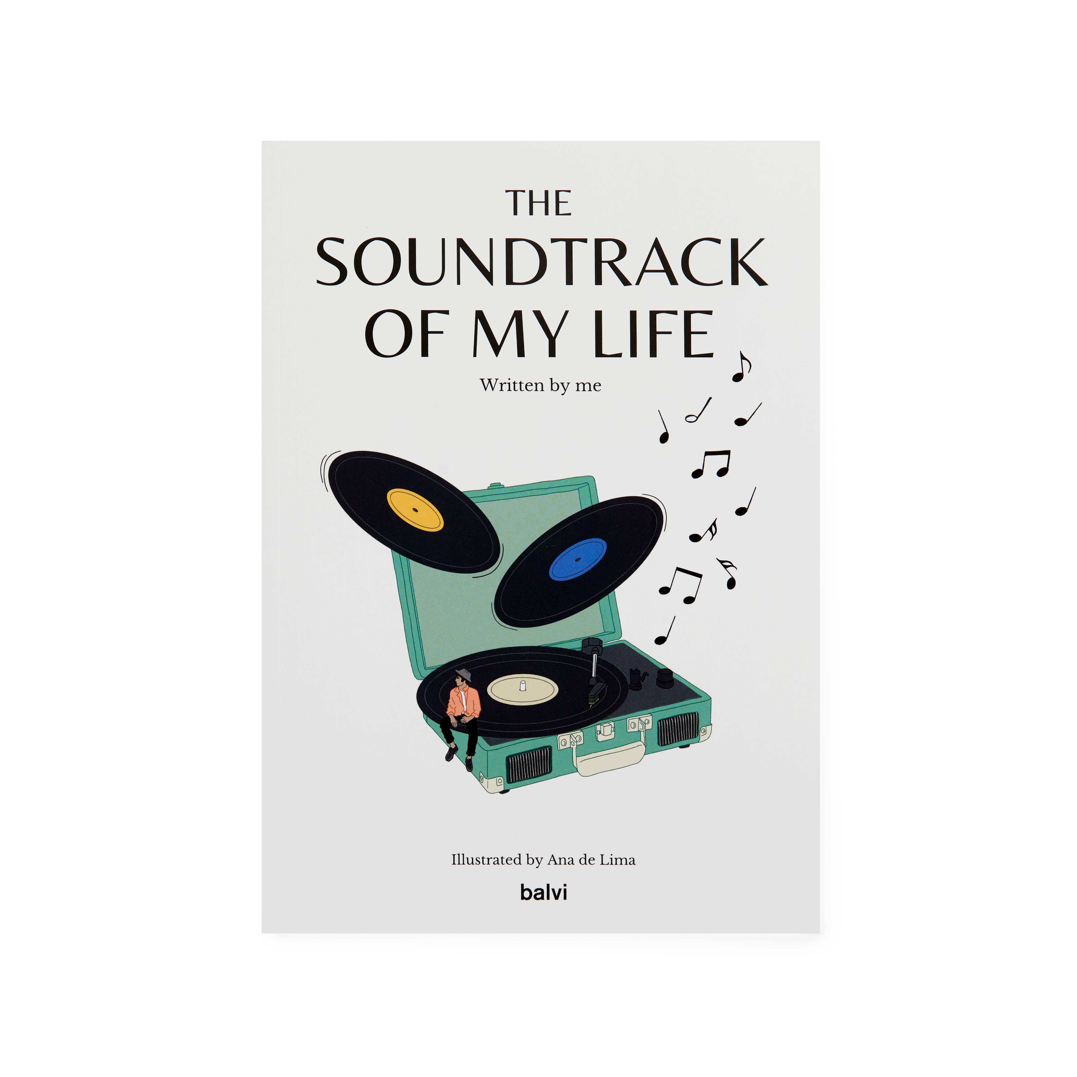 Balvi - Wholesale Notebook - Notebook,The Soundtrack Of My Life,A5,paper3