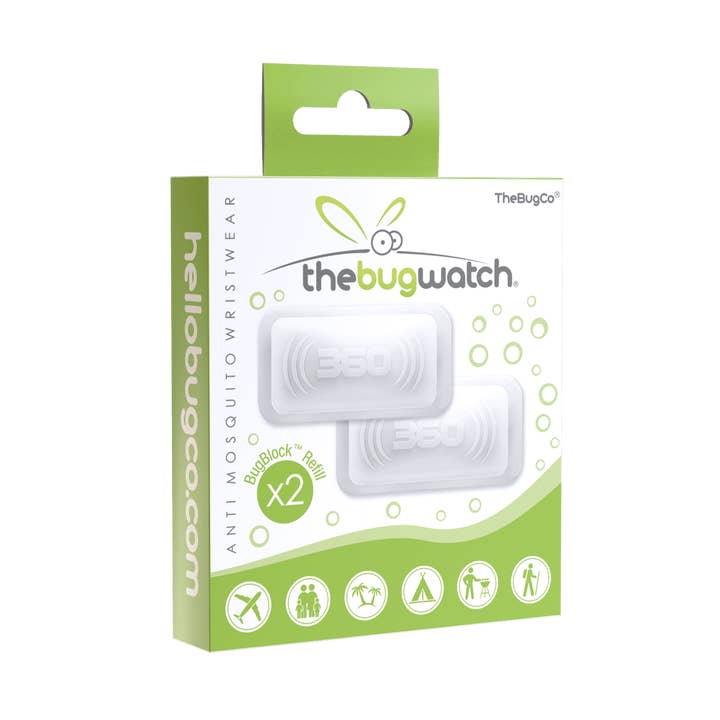 TheBugCo. - Vente Insectifuges - Recharge anti-moustiques TheBugWatch (x2)0