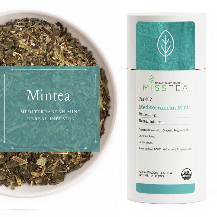 Mintea biologique (menthe méditerranéenne) pour la vente par Miss Tea