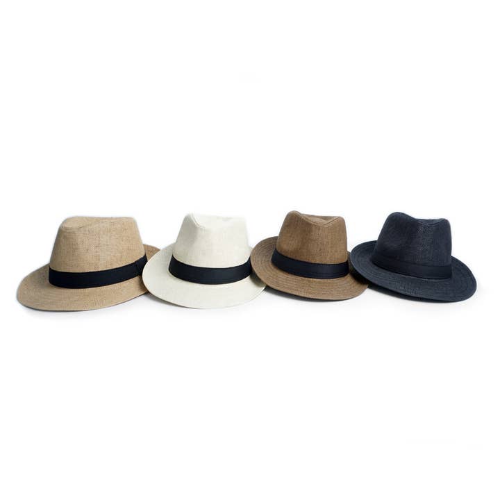 Selini New York - Wholesale Fedora - Unisex - Spring/Summer Wide Brim Fedora Hat