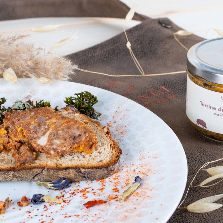 Venandi - Wholesale Preserves - French Wild Boar Terrine with Espelette Pepper1