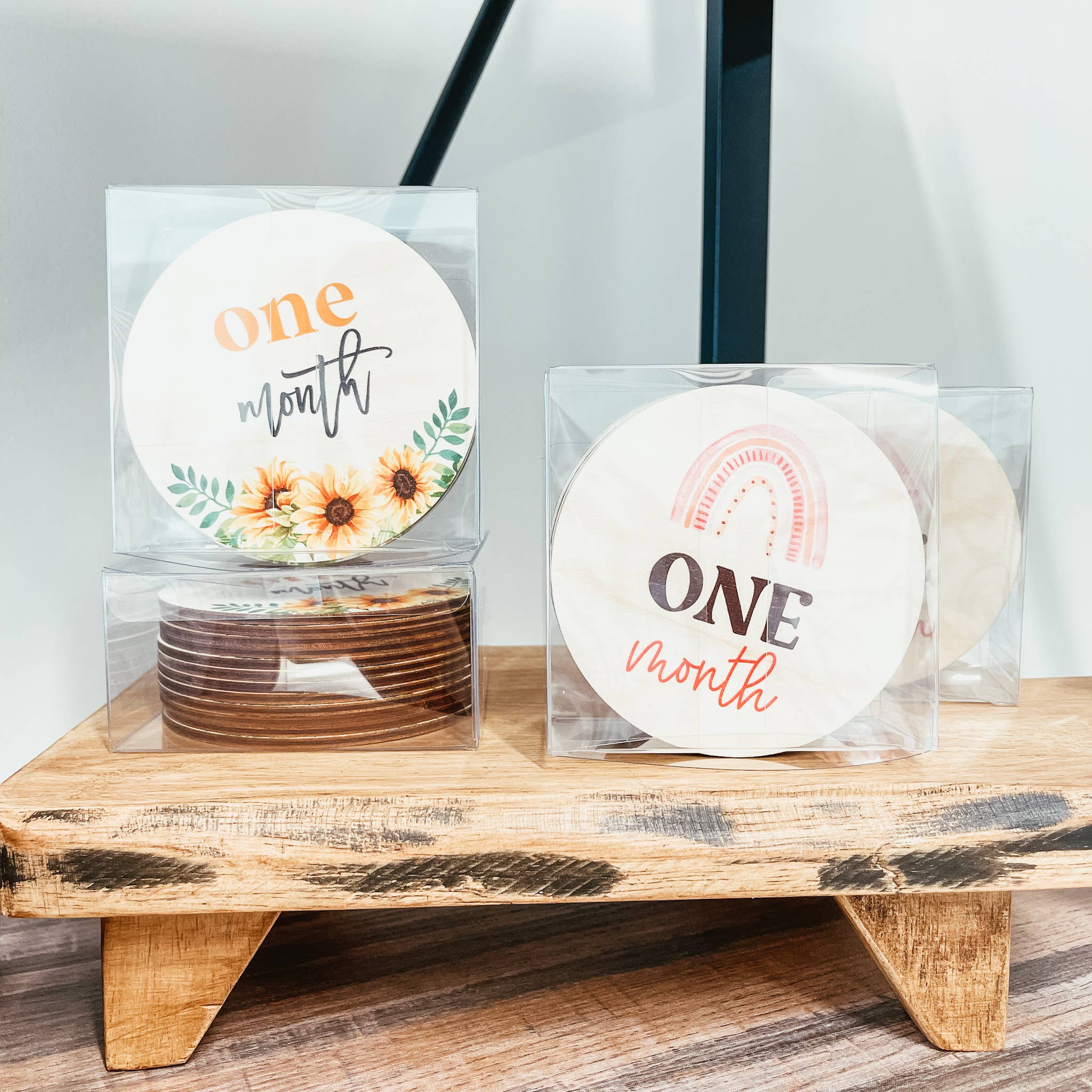 Knotty Design Co. - Wholesale Milestone Art/Keepsake - Kids & Baby - Monthly Milestone Set4