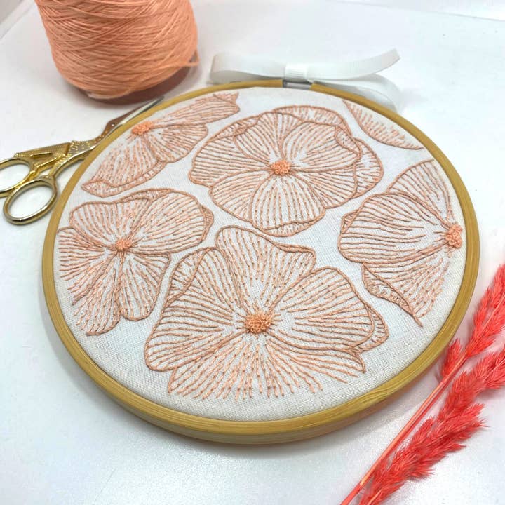 Kit bordado Flor por atacado de Treasure Kave