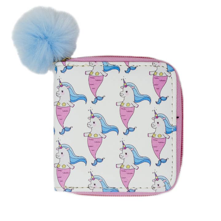 Mermaid Unicorn Wallet for wholesale by Tiny Treats and ZOMI GEMS