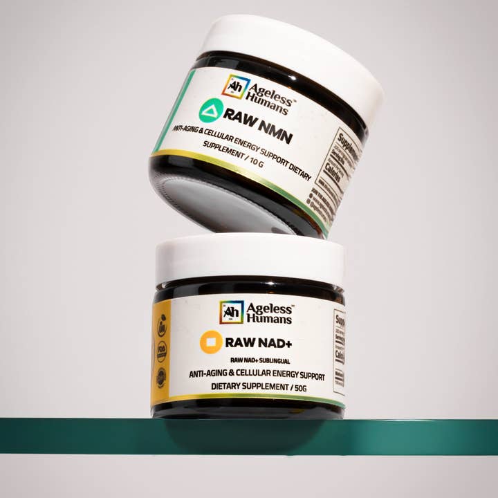 Ageless Humans - Wholesale Oral Supplement/Vitamin - NAD+ & NMN Sublingual Powder (Dual): Fusion®