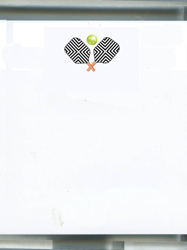 Notepads/unpadded Pickleball MOAB40 for wholesale by Stevie Streck Designs