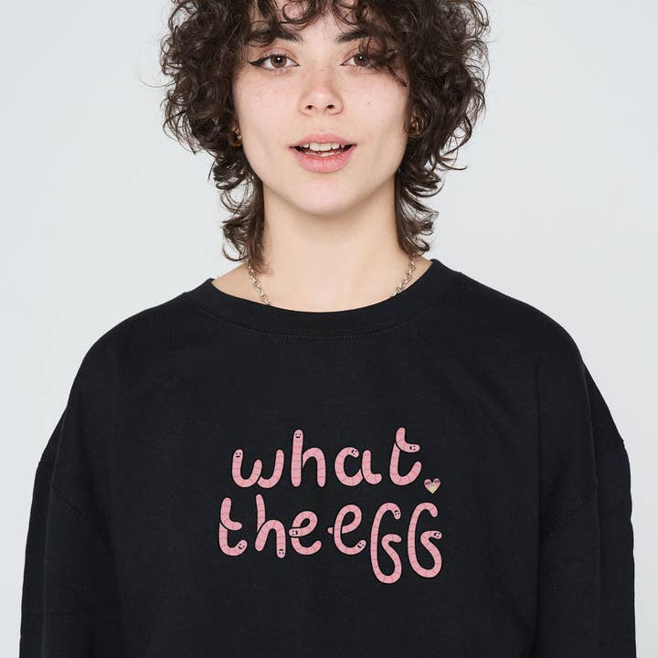 Was zur Hölle Unhöfliche Würmer Sweatshirt (Unisex) für den Großhandel von SassySpud