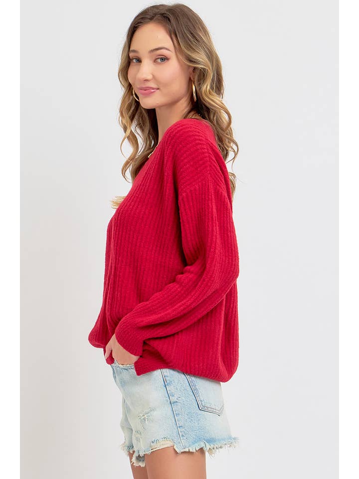 Sweet Lovely by Jen - Wholesale Knit Sweater - Women's - EVERYDAY CASUAL SWEATER56