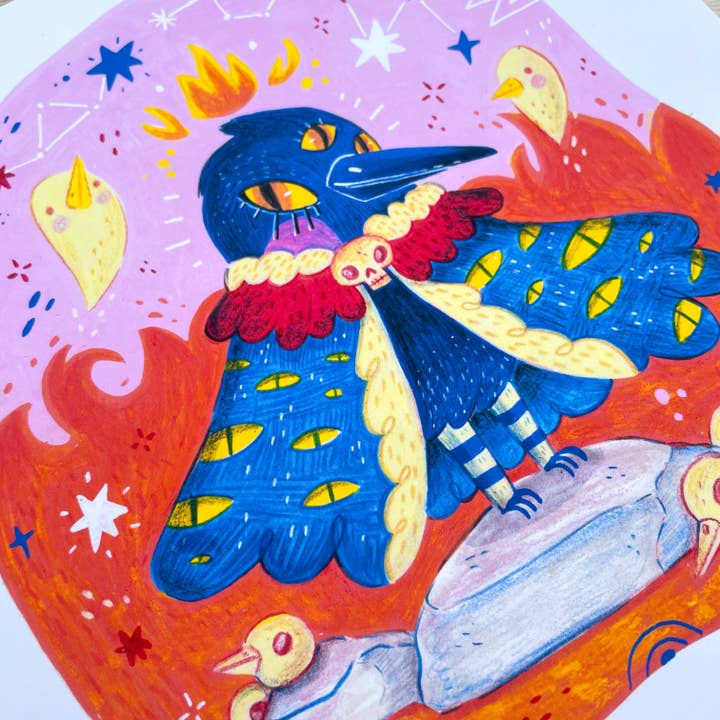 Illustrated By Natalia - Wholesale Art Print - New Print ♡ Price of Darkness