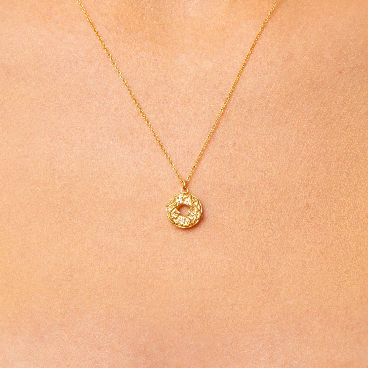 Banana Menorah – wholesale Hänge-/berlockhalsband – Bagel & Lox Charm-halsband7