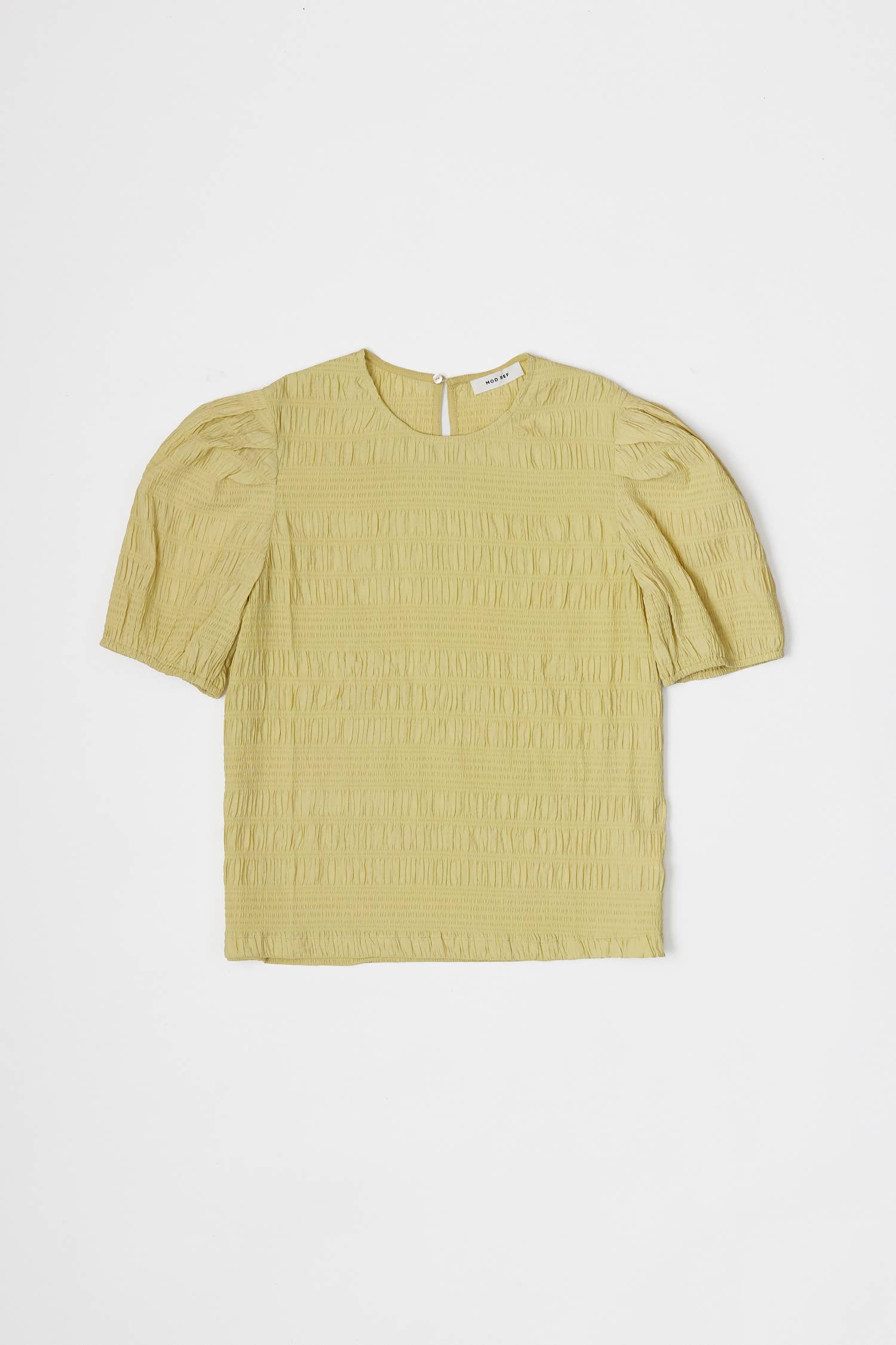 MOD REF - Wholesale Blouse - Women's - The Celia Top | Textured Puff Sleeve Top6