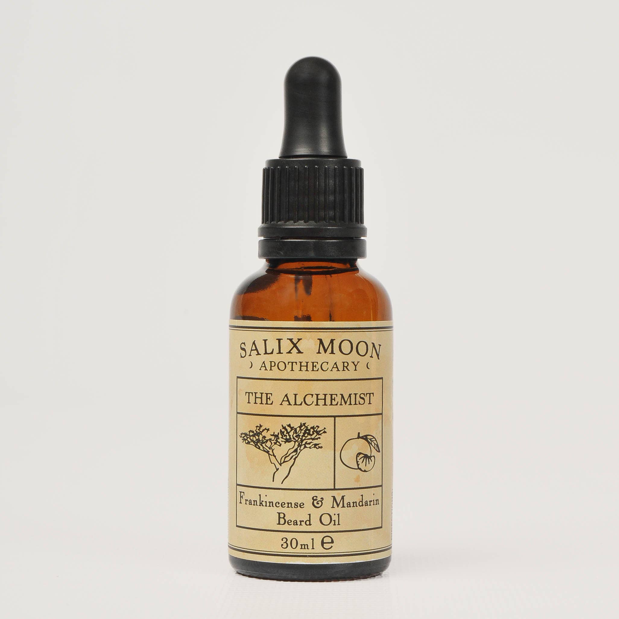 Salix Moon Apothecary – wholesale Beard styling product – Botanical Beard Oil | Frankincense and Mandarin