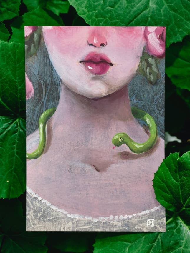 cartão postal - Pequena Cobra por atacado de Marieke Jeromin