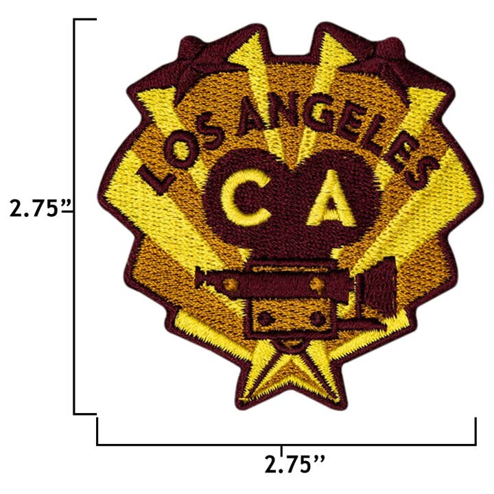 Vagabond Heart - Wholesale Patch - Los Angeles California Iron-on Patch