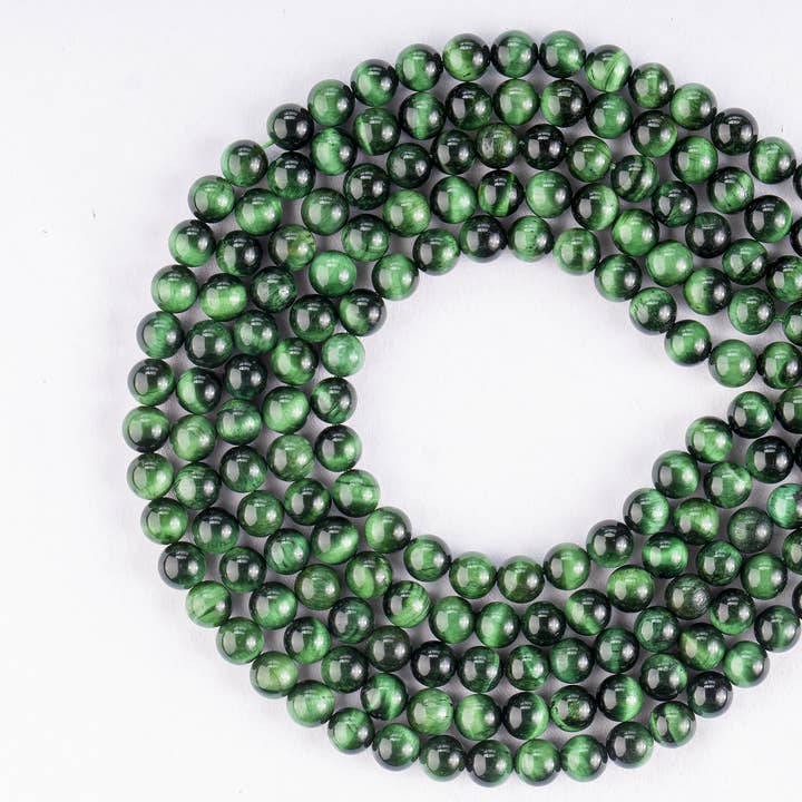 Soothing Crystals Beads – wholesale Beads – Crystal Beads |Tiger Cats Eye Green| Healing Gemstone Beads11
