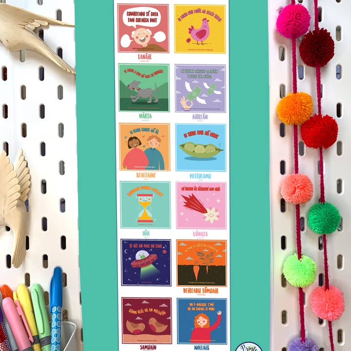 Prints of Ireland - Wholesale Calendar - 2026 Seanfhocail Calendar1