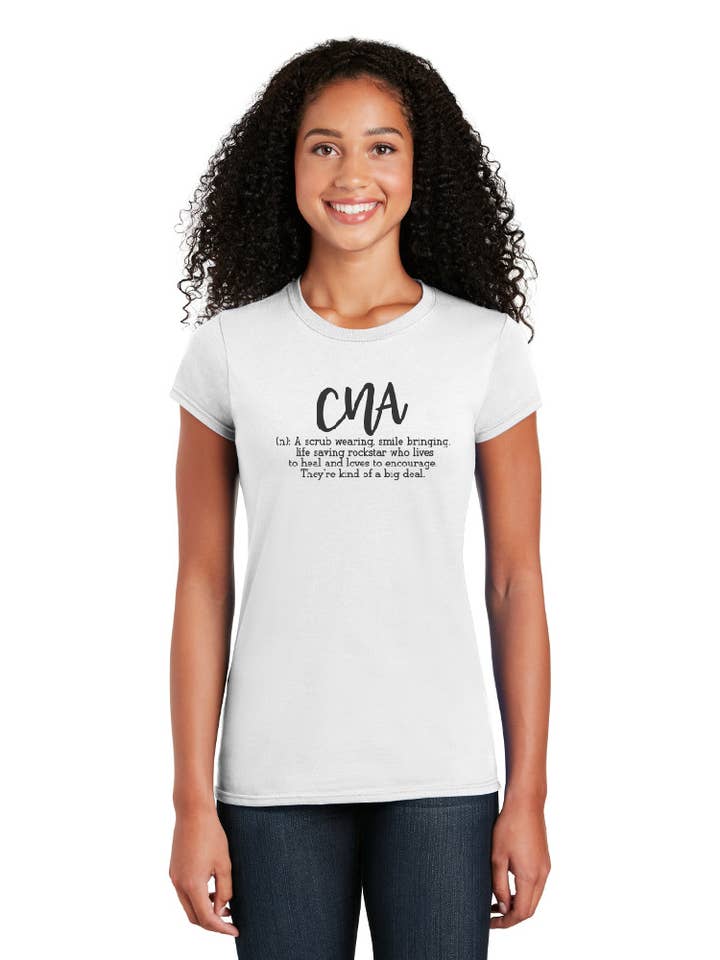 CNA Definition - Cotton Short Sleeve T-Shirt for wholesale by Cutieful