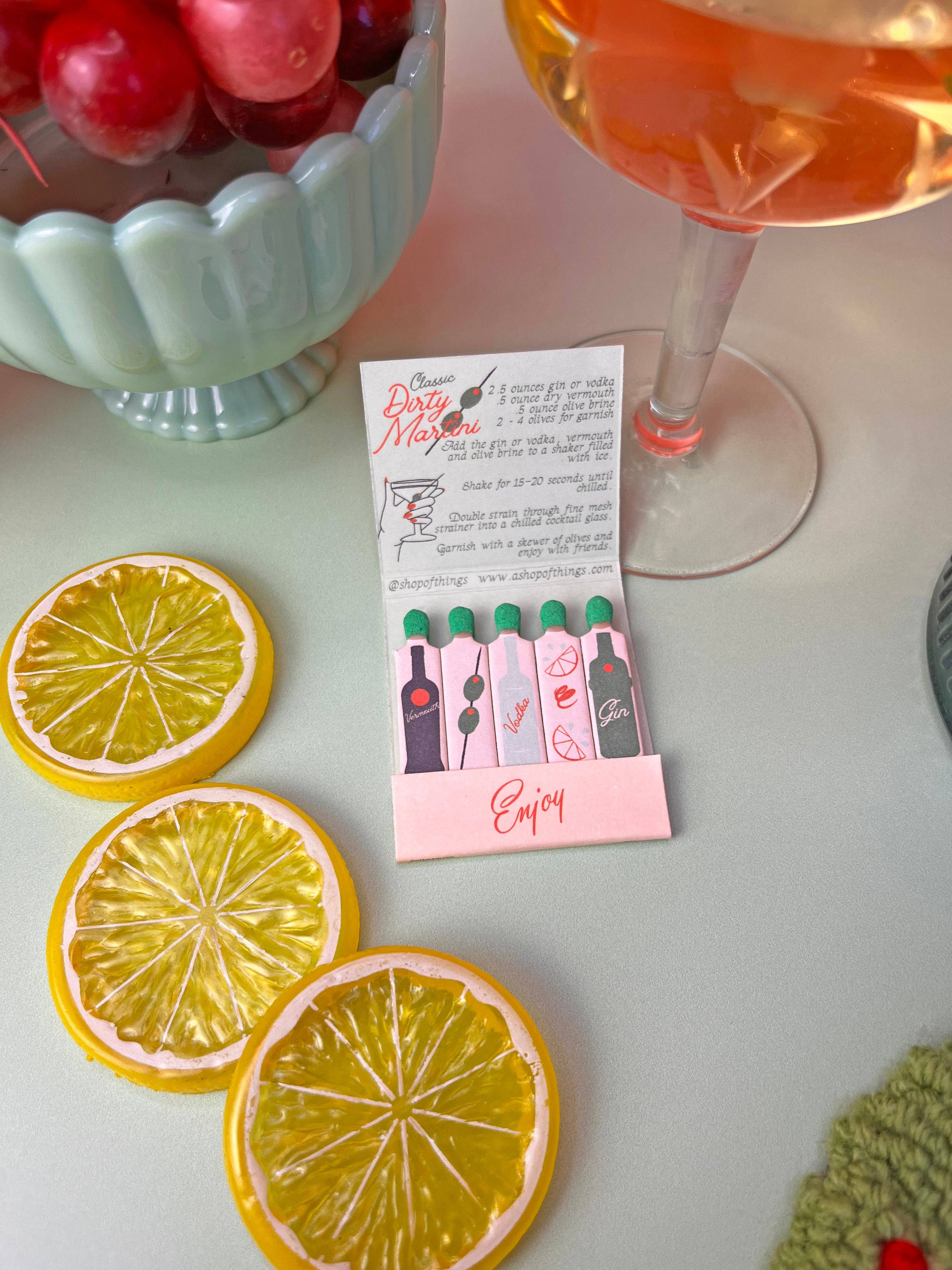 A Shop of Things – wholesale Matches – Martini Matches7