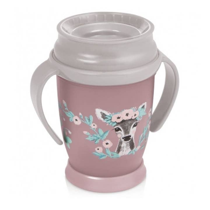 Lovi Tasse Antitropf 360º Wild Soul Rosa 250ml für den Großhandel von BeSam