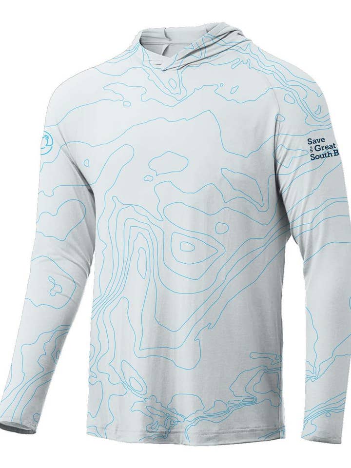 Red de Great South Bay-hoodie voor wholesale door Jetsam