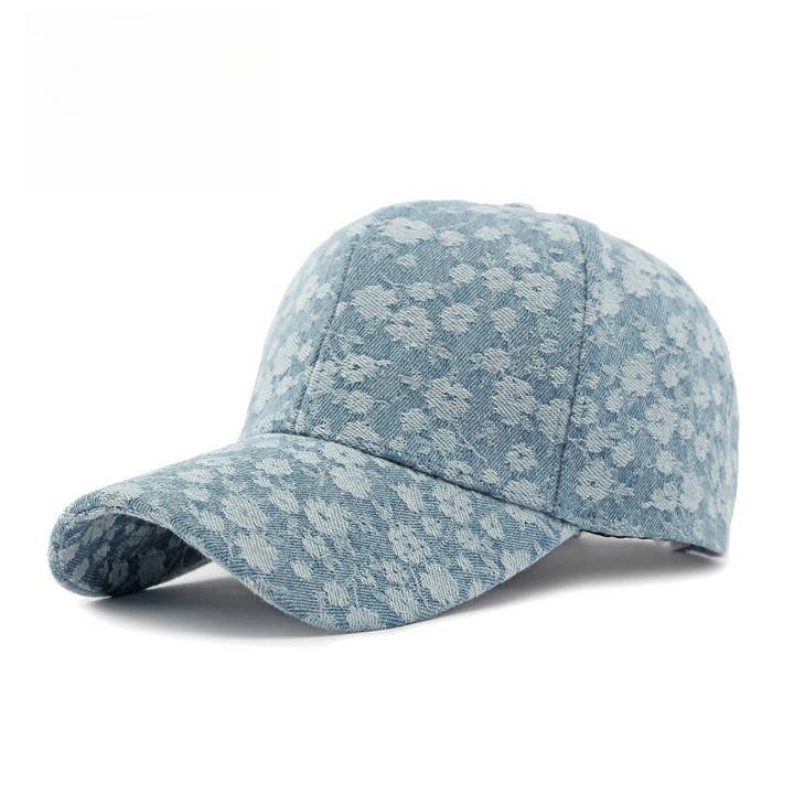 alberalkirk - Wholesale Baseball Cap - Women's - Floral Jacquard Structured Baseball Cap M5A270