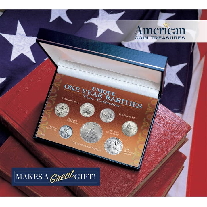 American Coin Treasures - Wholesale Keepsake Coin/Token - Unique Coins One Year Rarities Boxed Collection6