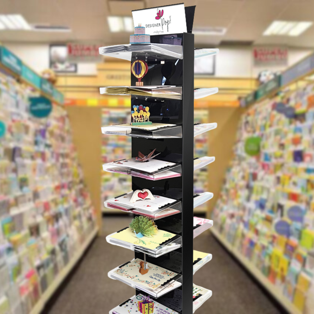 Designer Pop! - Wholesale Birthday Card - Stargazer Lilies 3D Birthday Card Pop-Up Lily Bouquet Design6