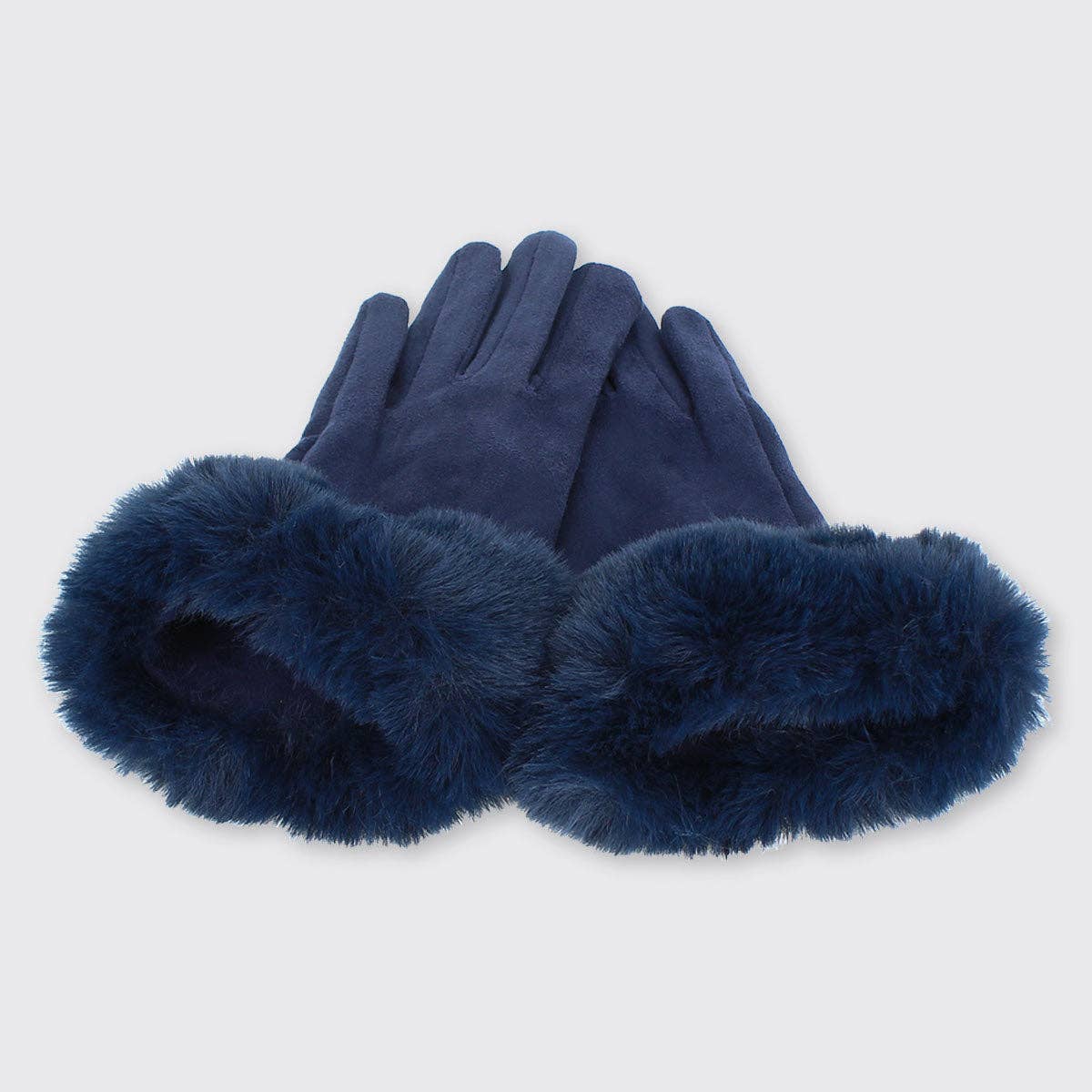 Forever England / Millie Mae – wholesale Gloves – Women's – Gloves with Faux Fur Edge1