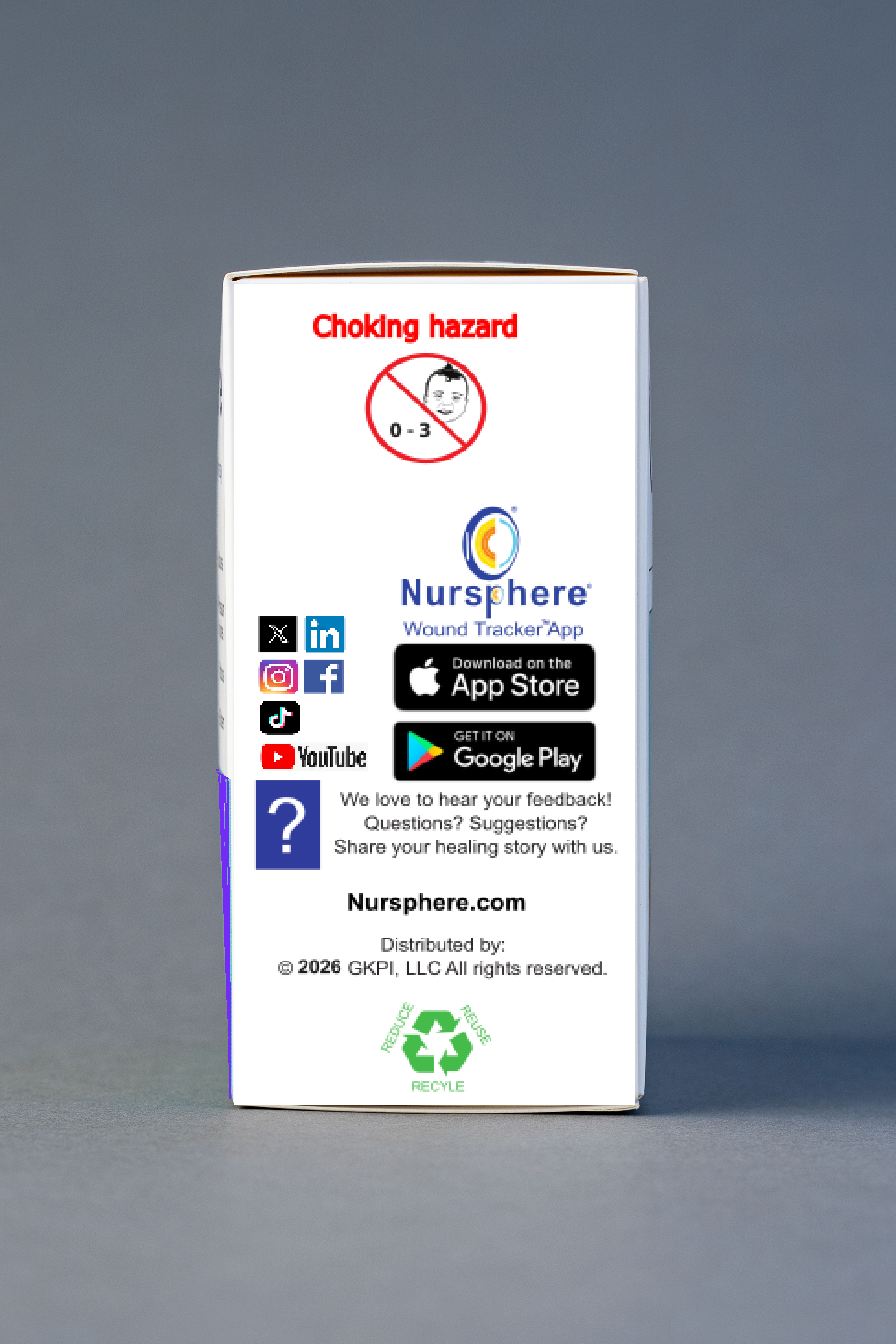 Nursphere Original Dome Bandages - Wholesale Bandaids/Bandages - Nursphere® Original Curve Dome Bandages™/Wound Tracker™ App1