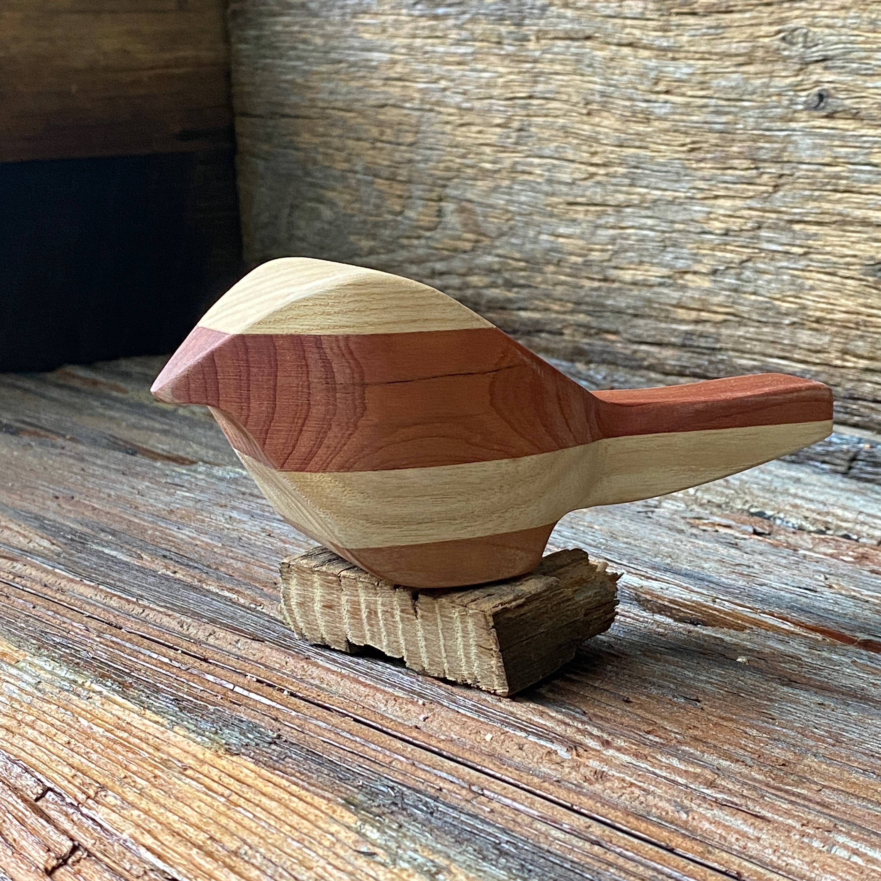 The Haven Woodshop - Wholesale Decorative Tabletop Object - Handcrafted Layered Wooden Birds17