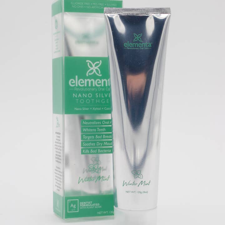 Elementa Silver - Wholesale Tandpasta - Nano Zilver Tandgel - 4 oz5