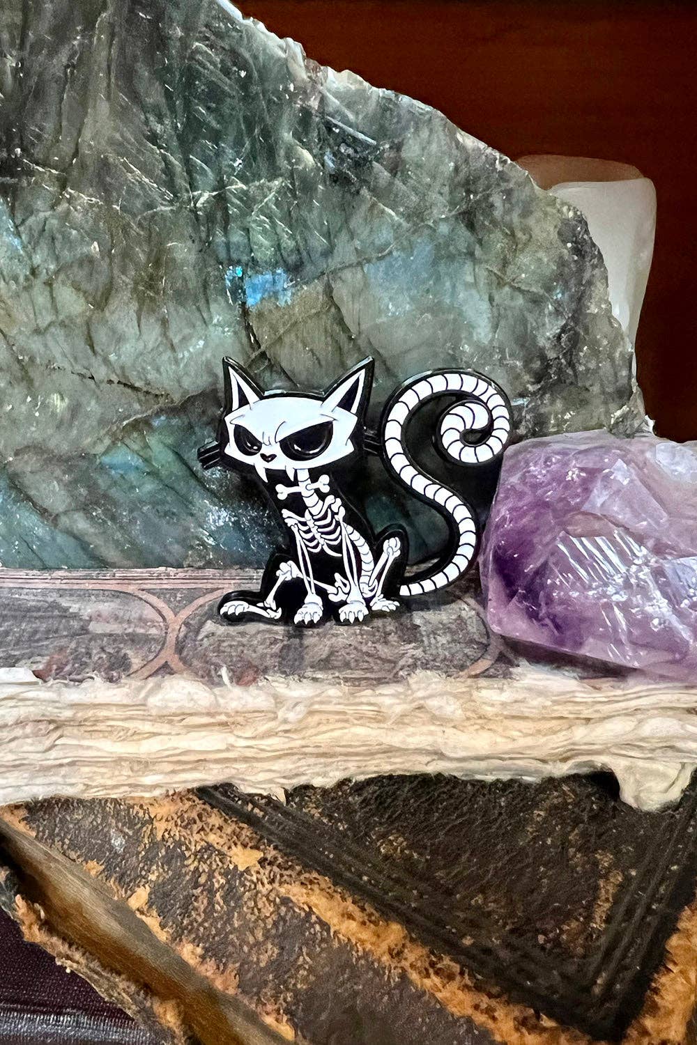 vampirefreaks - Wholesale Lapel Pin/Button - Purr Evil Enamel Pin1