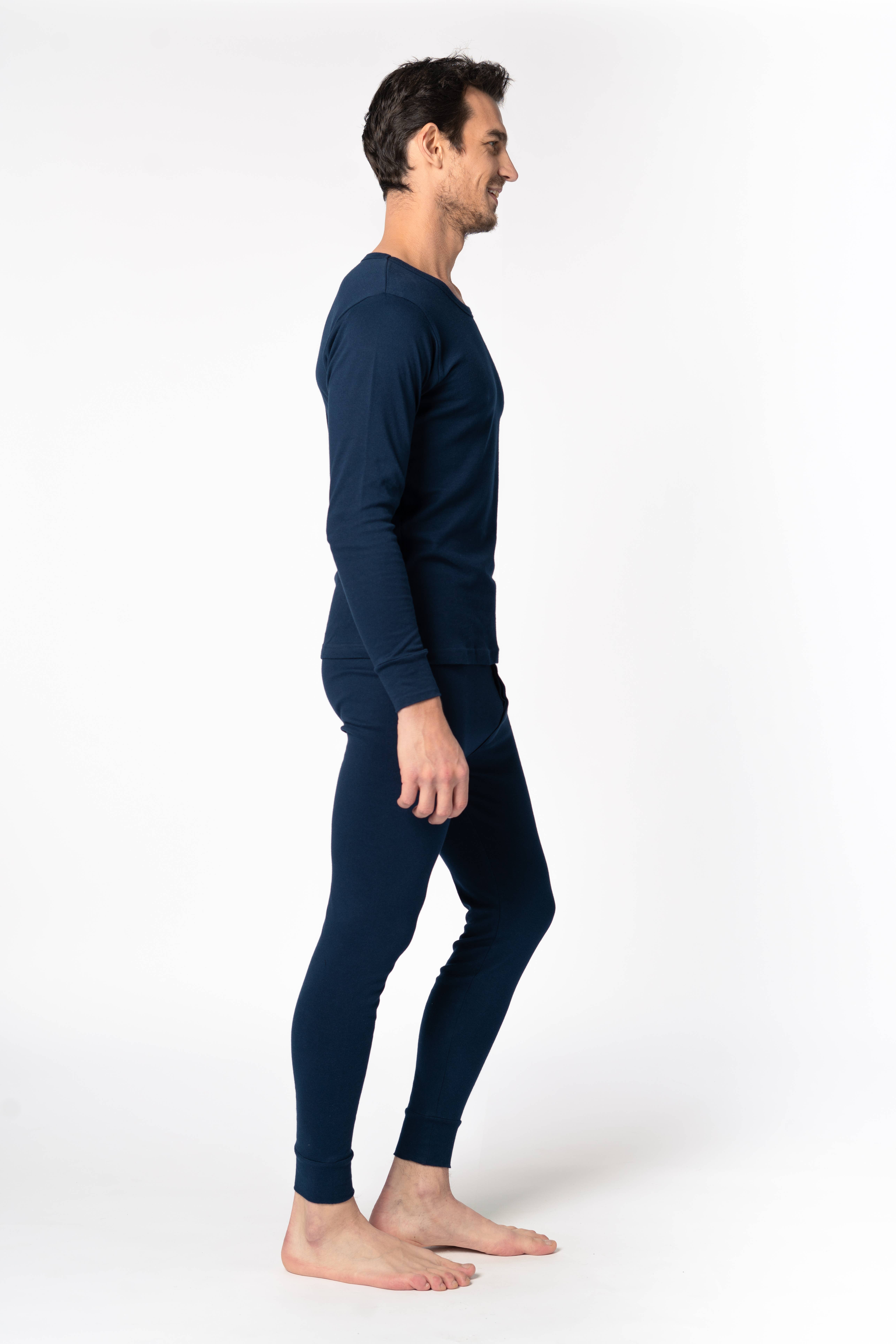 I-Wear Brands - Wholesale Underwear - Men's - 3 Pack Men's Base Layer Long Thermal Underwear Pants4